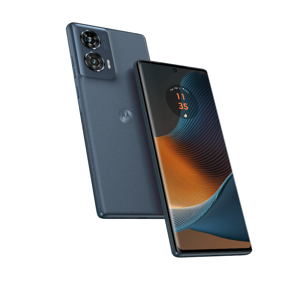 Motorola Edge 50 Fusion in Forest Blue