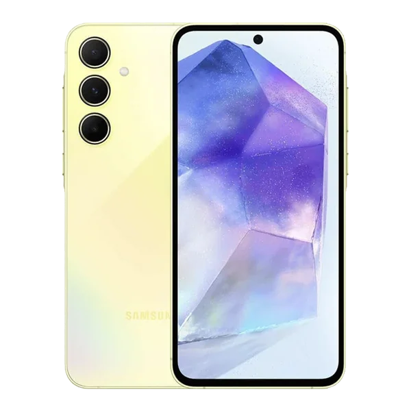 Samsung Galaxy A55 5G in Awesome Lemon