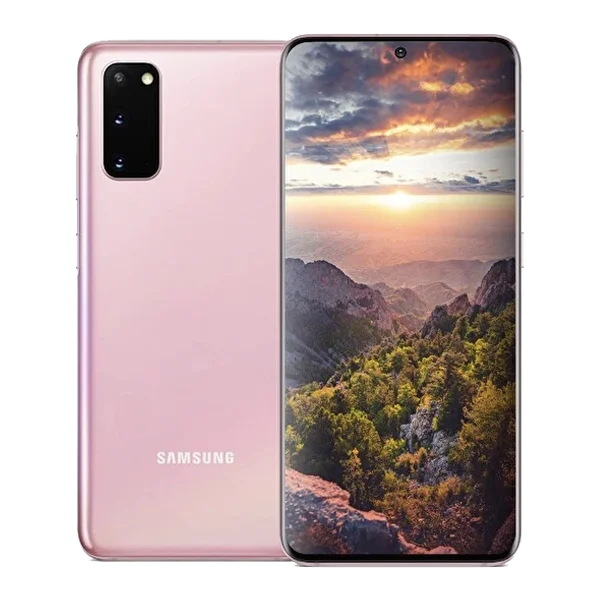 Samsung Galaxy S20 in Cloud Pink