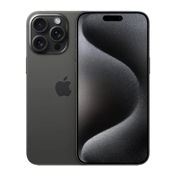 Apple iPhone 15 Pro in Black Titanium