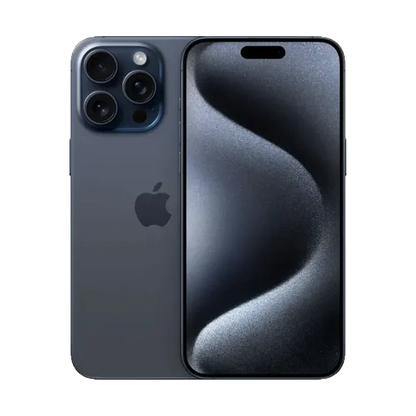 Apple iPhone 15 Pro Max in Blue Titanium