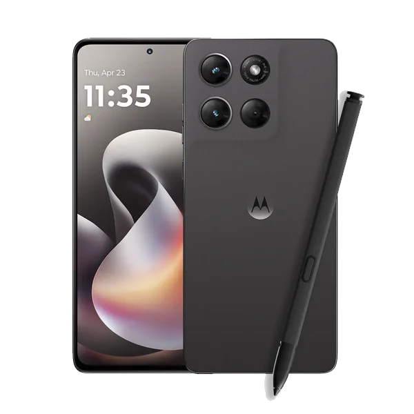 Motorola Moto G Stylus (2026) in PANTONE Coal Smoke