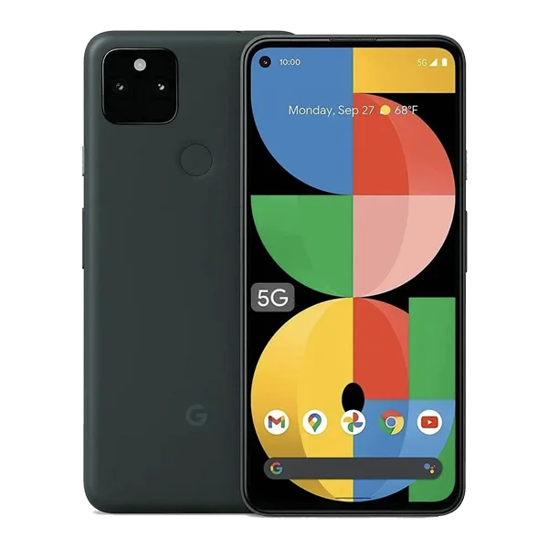 Google Pixel 5a in Mostly Black