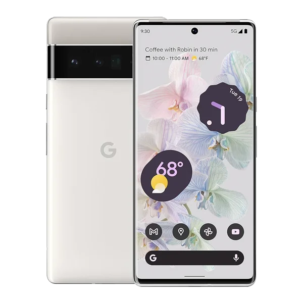 Google Pixel 6 Pro in Cloudy White