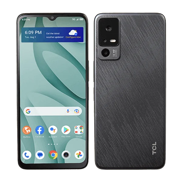TCL 40 XE 5G in Starlight Black